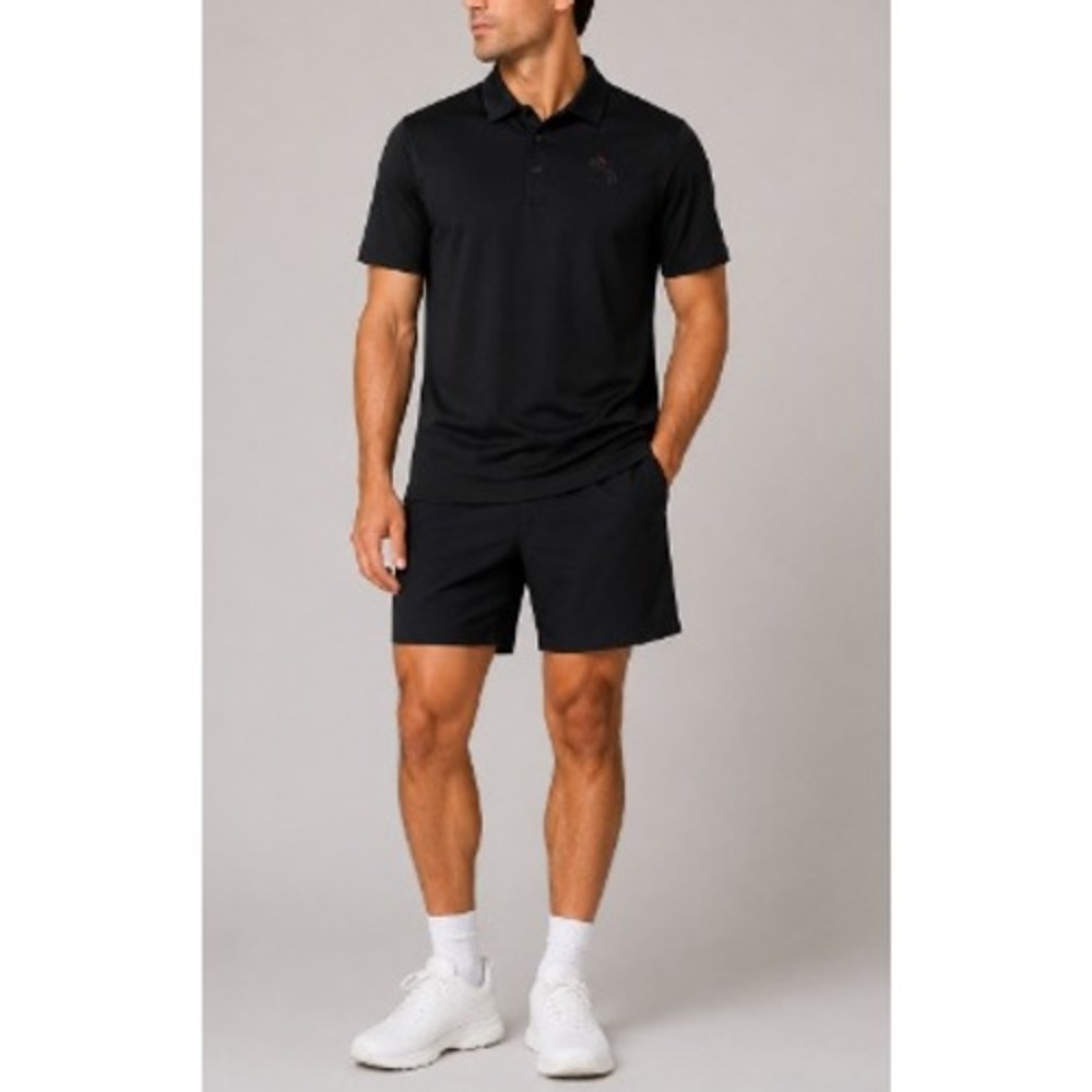 Lululemon by Seattle Kraken Men's Black Evolution Short Sleeves Polo Size XL NWT